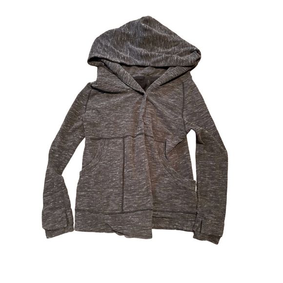 lululemon athletica Sweaters - Lululemon Find Your Centre Wrap *Heathered Marled Black / Black* Size 4